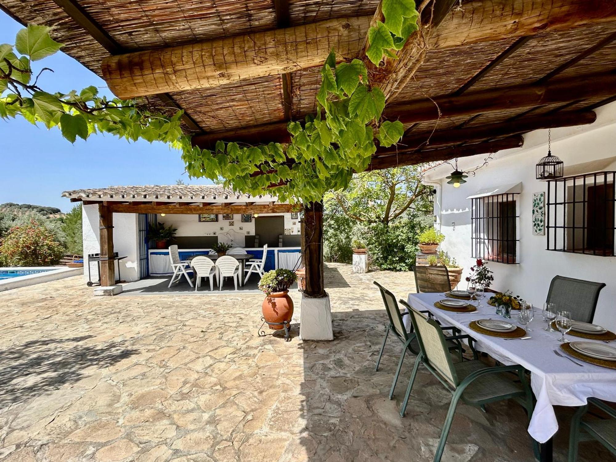 Refugio Andaluz Con Piscina Entre Olivos Villanueva de Tapia Dış mekan fotoğraf