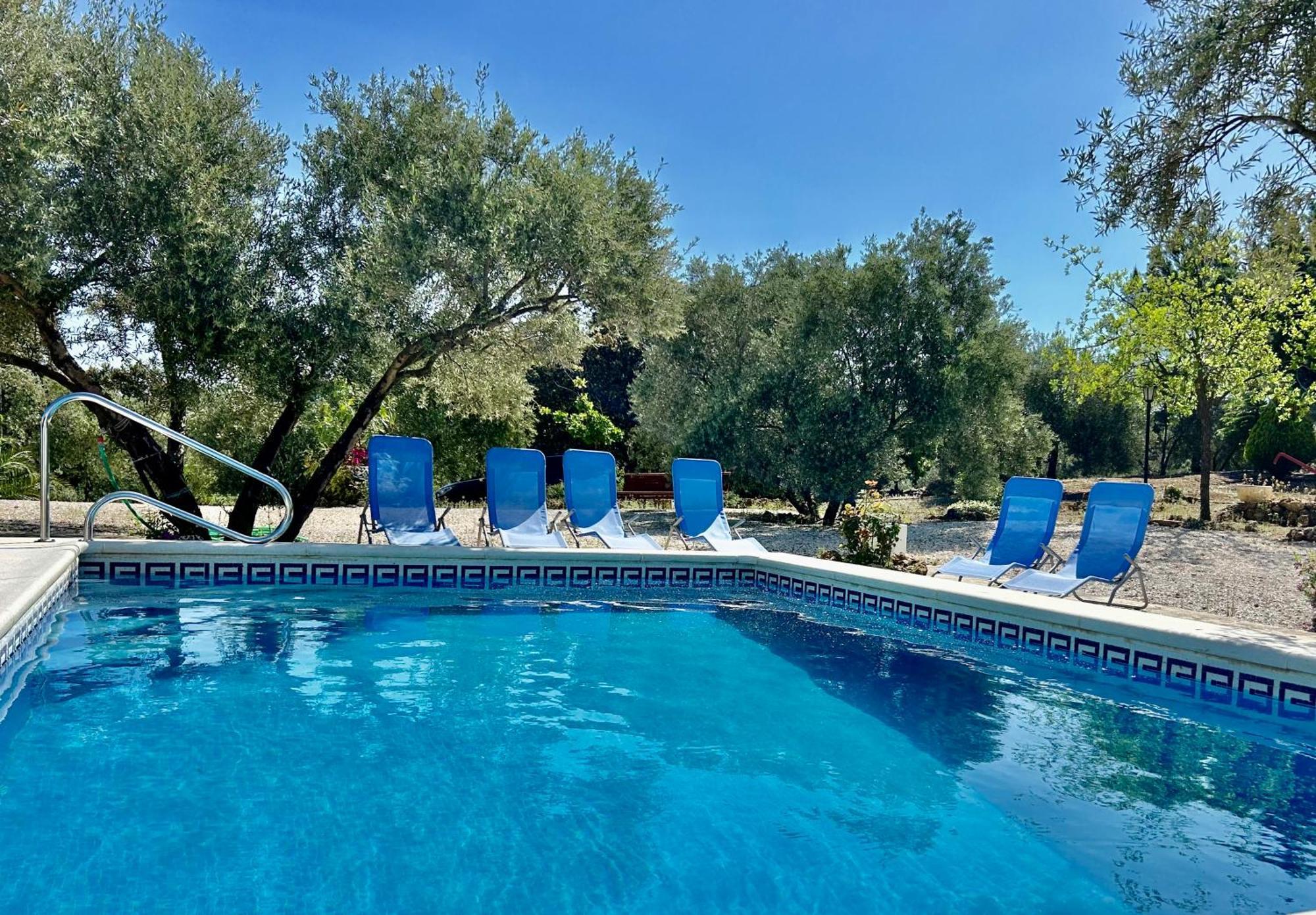 Refugio Andaluz Con Piscina Entre Olivos Villanueva de Tapia Dış mekan fotoğraf